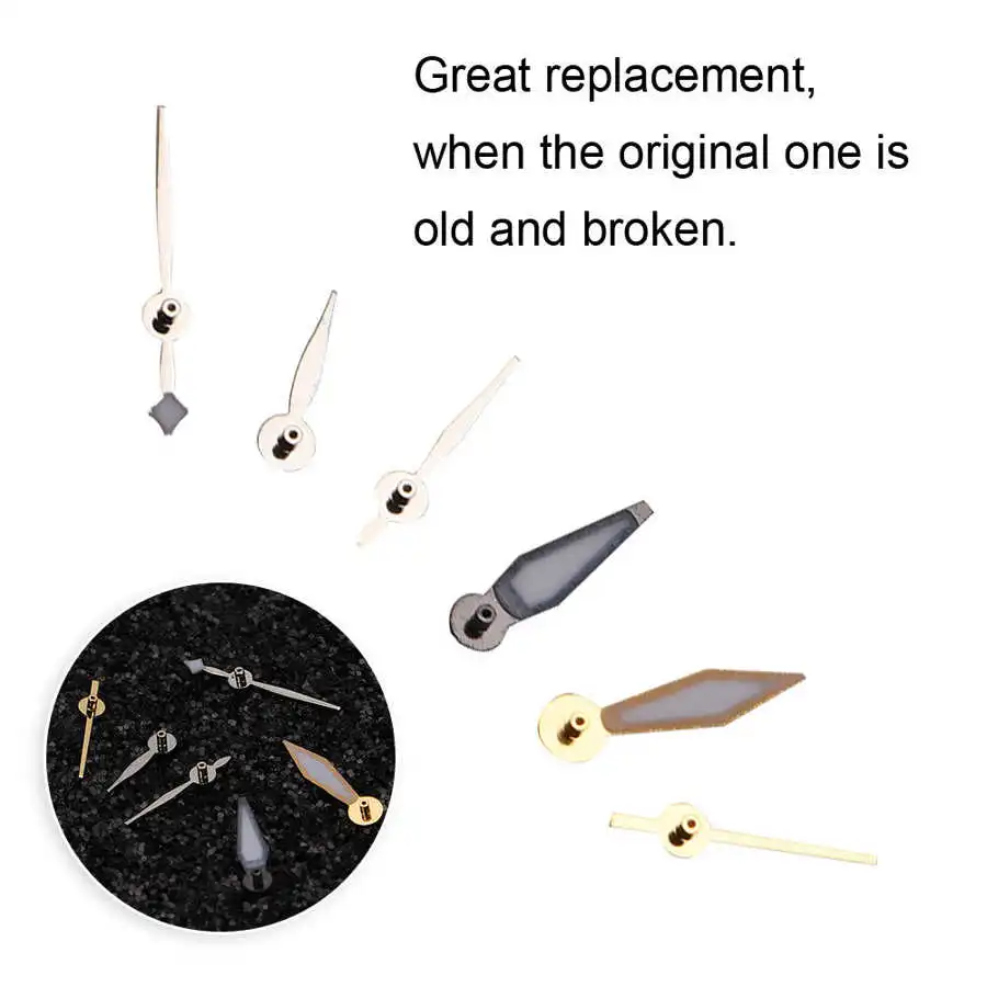 6 шт./набор высокое качество мужские часы секундные стрелки для 7750 перемещения