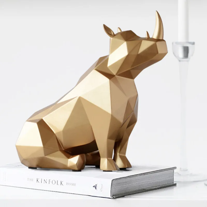 Европейский творческий смолы подарки статуя настольный декор для офиса дома