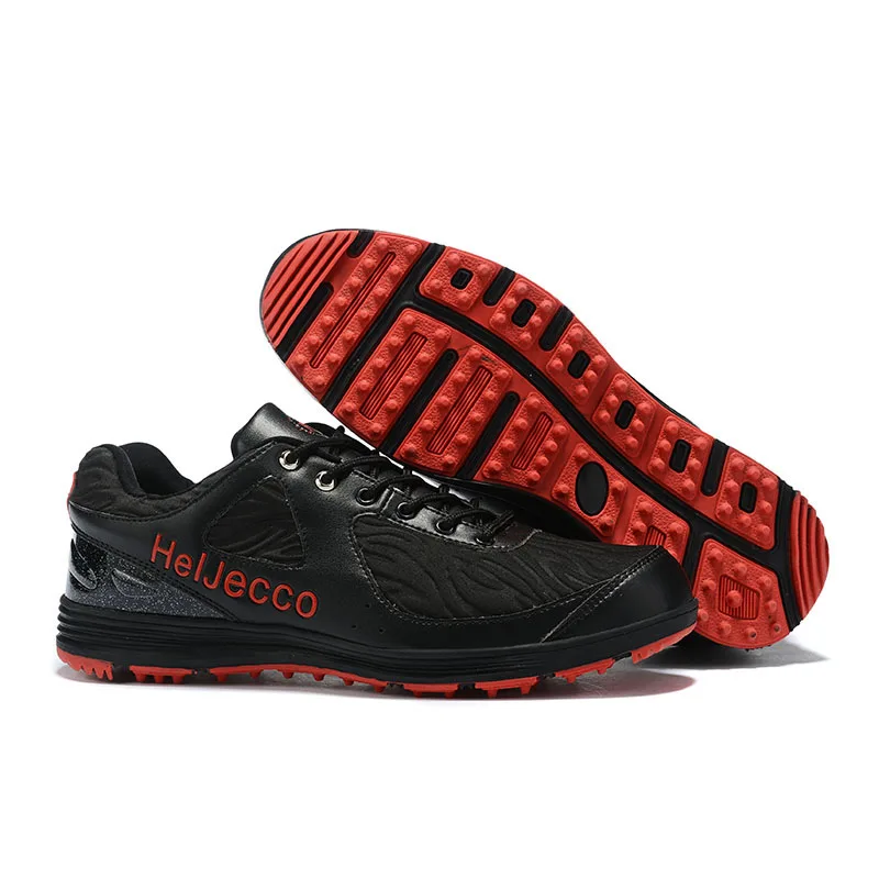

Waterproof Golf Shoes Men White Anti Slip Spikes Golf Sneakers Size 39-44 Luxruy Walking Shoes Outdoor Quality Sport Sneakers