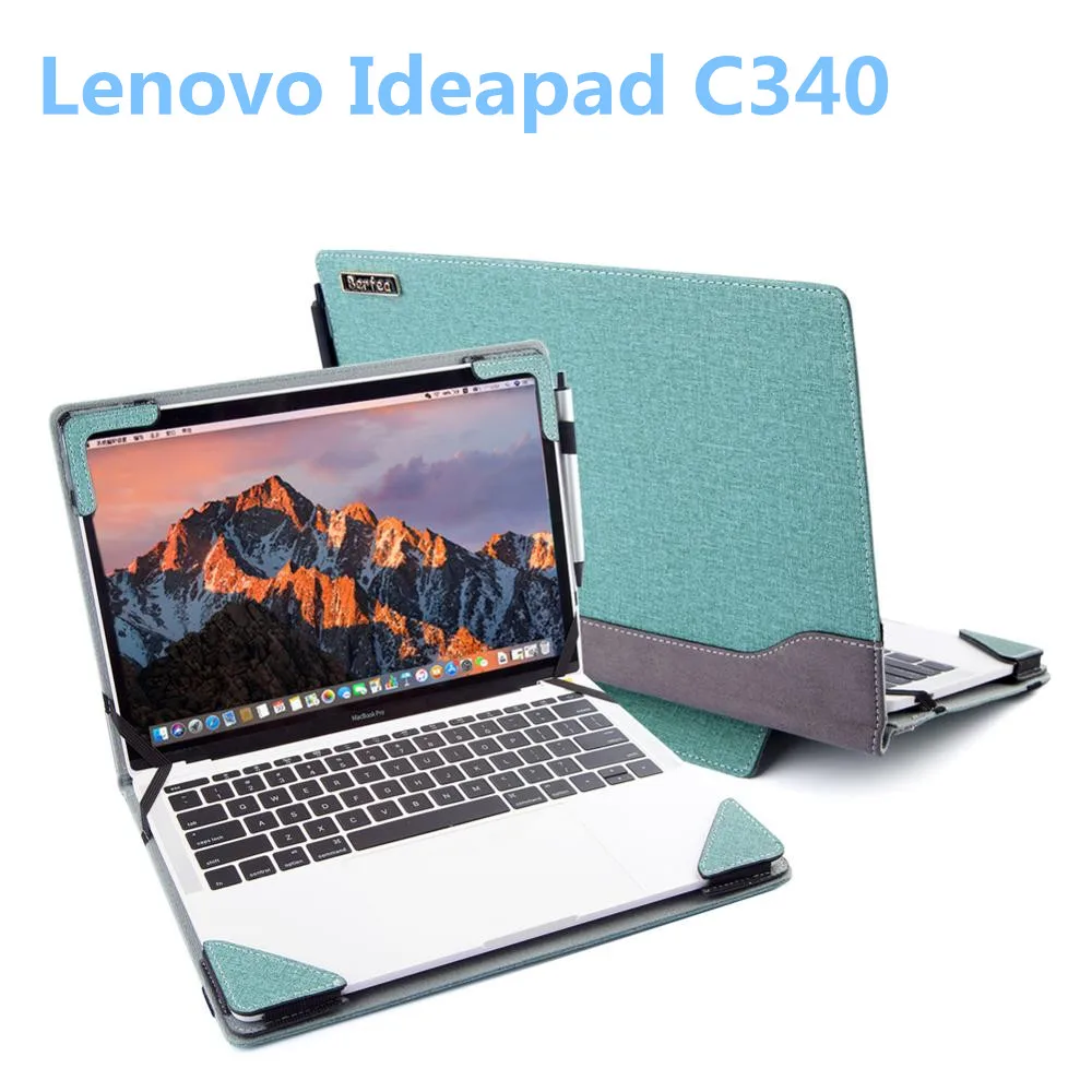 Новинка 2020 чехол для ноутбука Lenovo Ideapad C340 14 дюймов защитный кожаный клавиатуры