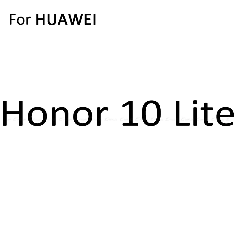 For Honor 10 Lite 3D углеродное волокно задняя крышка экрана Защитная пленка для HuaWei Honor 10 9X 8X Max 7S 7X8 9 Lite Pro Премиум не стекло - Цвет: For Honor 10 Lite