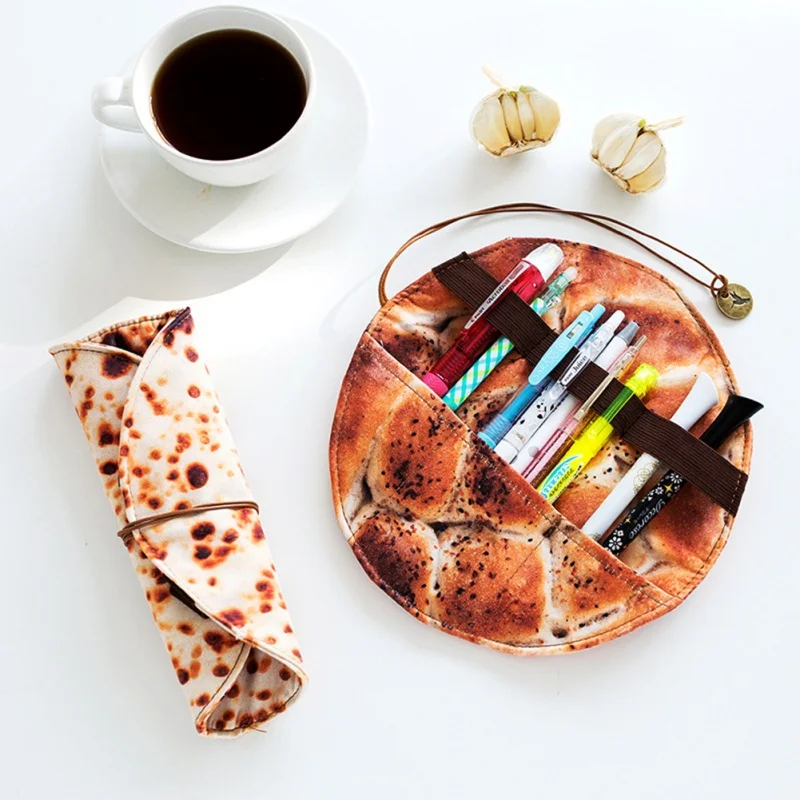 Смешной моделирования Еда Карандаш Чехол сумка для хранения канцелярских Новый