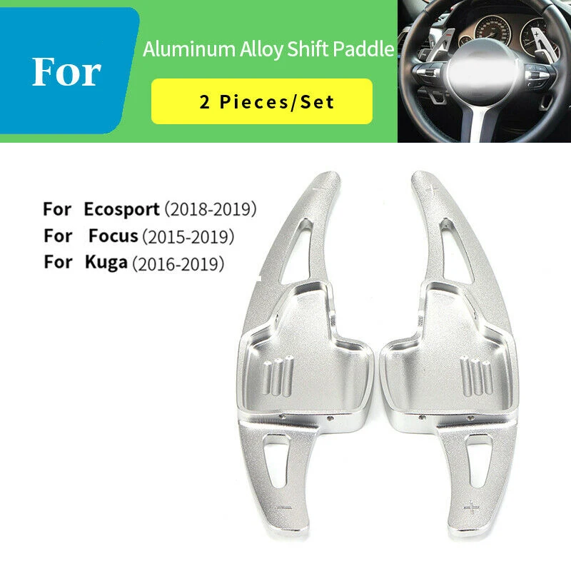 Paddle Shifter Extension алюминиевый металлический руль Extensions для Ford Focus Escape Kuga 2015 2019