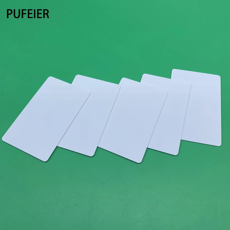 

5pcs Inkjet Printable Blank PVC White Card For Membership CR80 Cards Business ID Photo Card Printing By Epson And Canon Printer