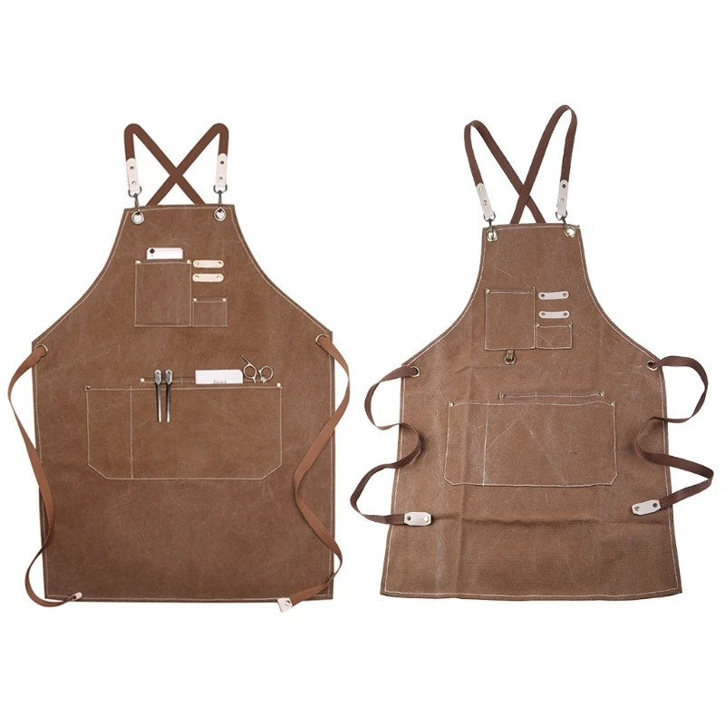 Водонепроницаемый и устойчивый к загрязнениям фартук модный бариста молочный