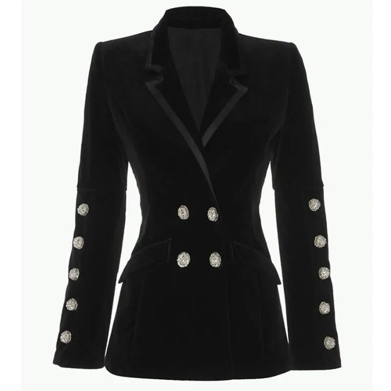Женский облегающий блейзер с длинным рукавом повседневный винтажный Готический