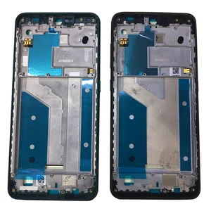 Новинка, металлическая Средняя рамка для Nokia 7,2, безрамка, корпус, задняя панель, держатель с боковыми ключами