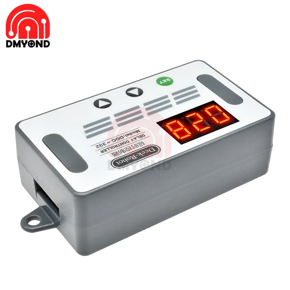 DC 5V-30V 12V 24V Dual MOS LED Digital Display Time Delay Relay High level trigger Cycle Timer Switch Circuit | Обустройство дома