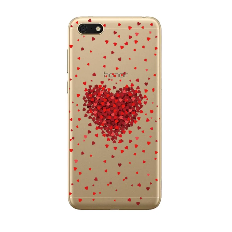 Silicone phone Case For Huawei Honor 7A 5.45&quot inch Soft Tpu Phone shell for Y5 2018 DUA L22 Russian version |