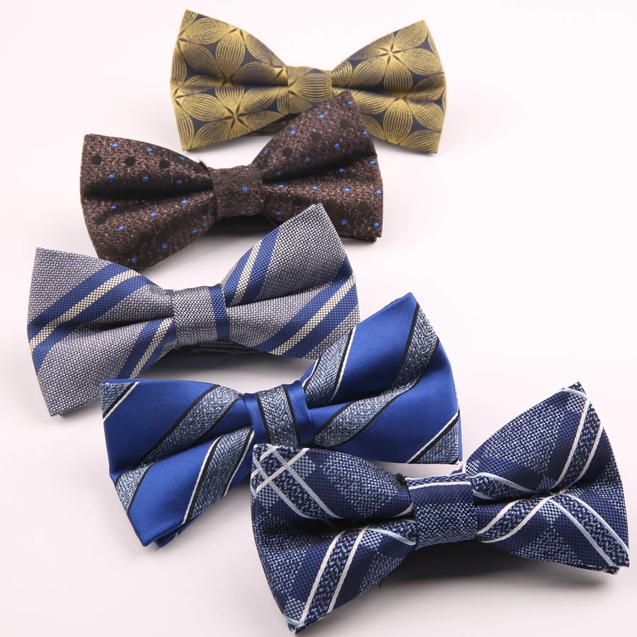 

Sitonjwly полосатые галстуки-бабочки для мужчин регулируемый галстук-бабочка для смокинга из полиэстера для женщин галстук-бабочка для деловых...