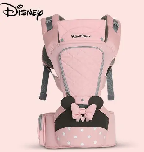 5 Disney эргономичный Слинг детский Хипсит Перевозчик фронтальная эргономичная кенгуру слинг для новорожденных для путешествий 0-48 - Color: 5