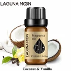 Lagunamoon 10 мл кокосовое апельсиновое ароматическое масло, Цветочные Фрукты, для изготовления мыла, духов, свечи диффузора воздуха