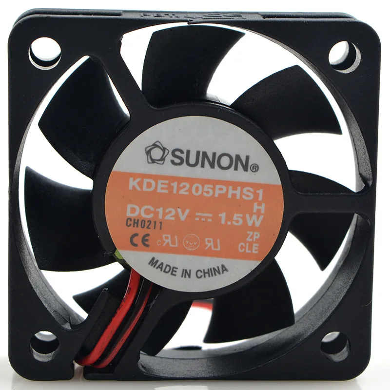 Подлинный вентилятор Jianyuan для SUNON 5 см 12 В 1 Вт KD1205PHB1 5015|Кулеры и системы охлаждения