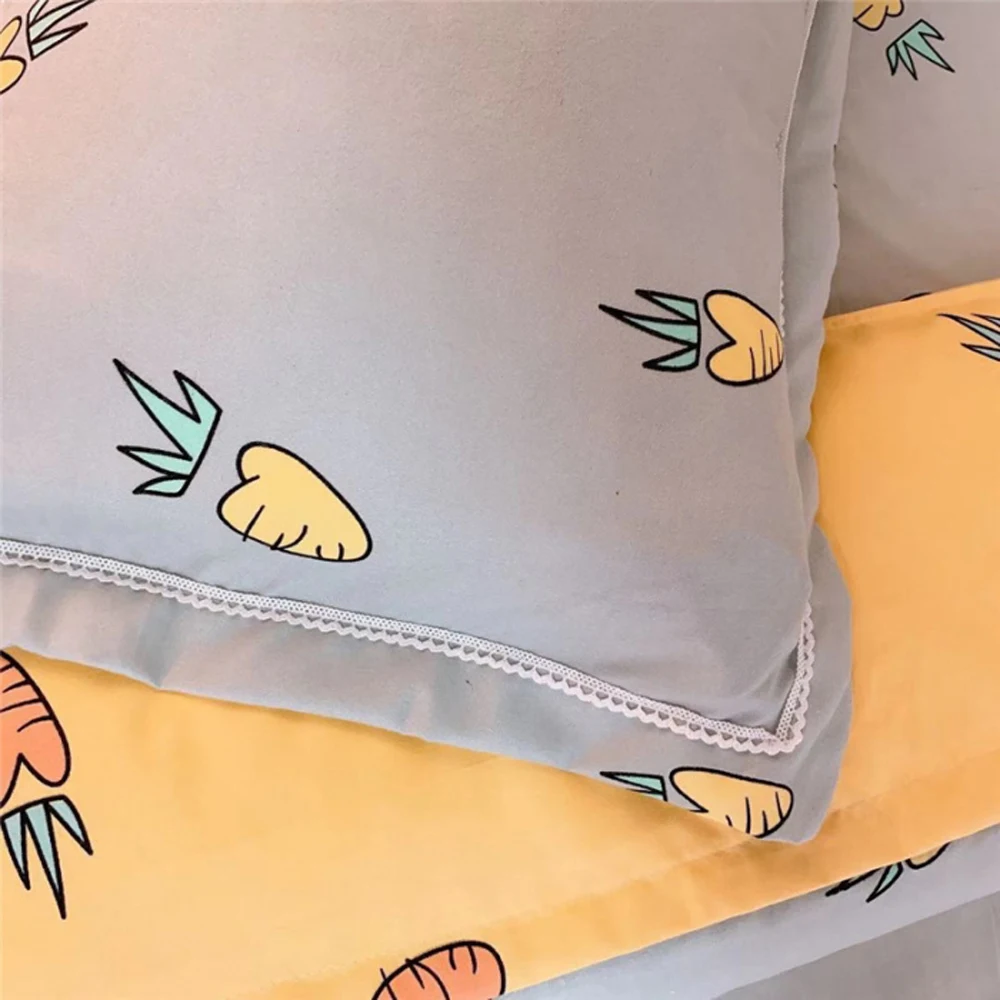 

New Style Super Warm 100% Cotton 3 Pieces Bedding Set Sheet Quilt Cover Pillow case Suitable For Full Size