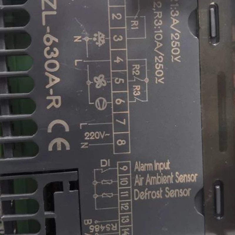 ZL 630A R RS485 регулятор температуры цифровой холодного хранения термостат с