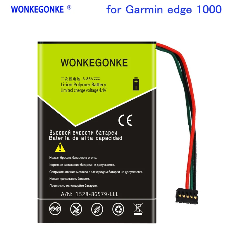 Аккумулятор 1300mAh для Garmin 010 01161 00 Edge 1000|Аккумуляторы мобильных телефонов| |
