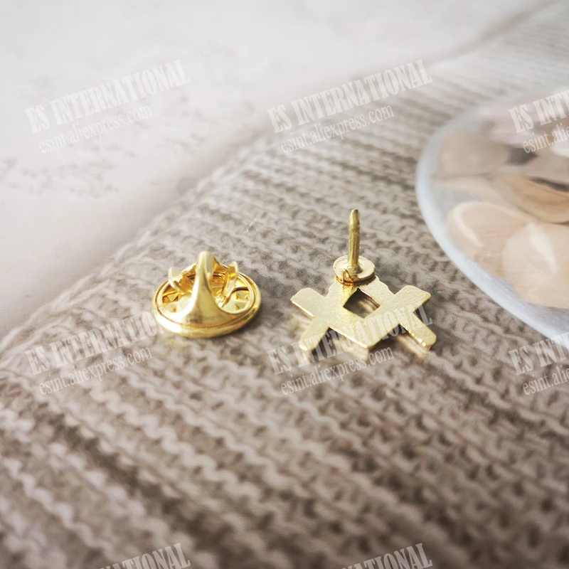 Оптом масонские значок булавки на лацканы масон вольный каменщик BLM60 компас и