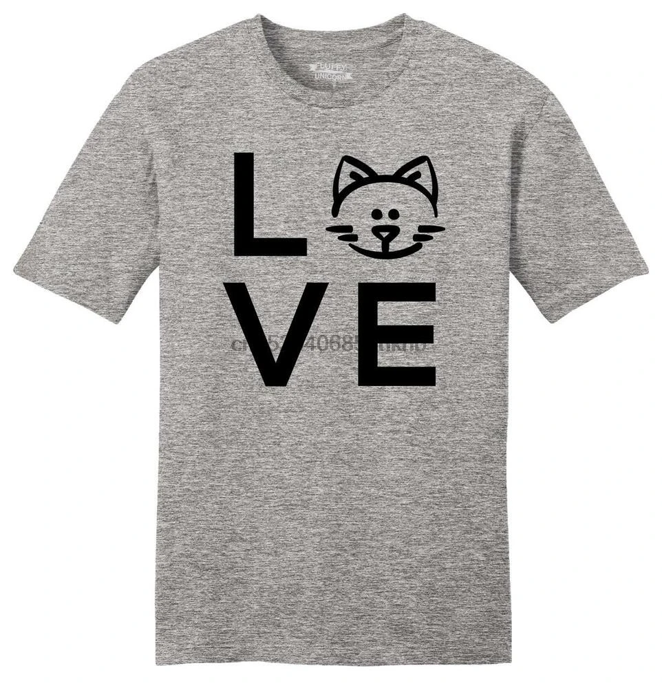 Мягкая мужская футболка с изображением кошки котенка животного тигра милого