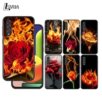 beautiful red roses for samsung galaxy a90 a80 a70 a60 a50 a40 m30 a20e a2core a10s a10e silicon soft black phone case