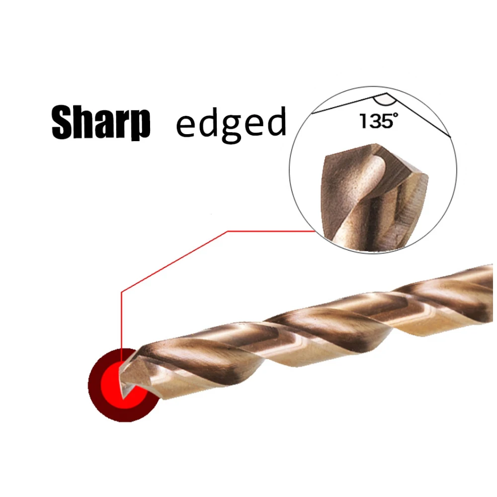 Наборы спиральных Сверл из быстрорежущей стали M42 с высоким содержанием кобальта