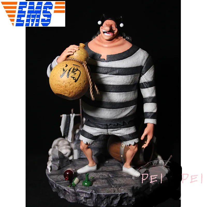 Аниме статуя ONE PIECE Черная Борода Пираты пьяный васкоп Shot полный длинный портрет gk