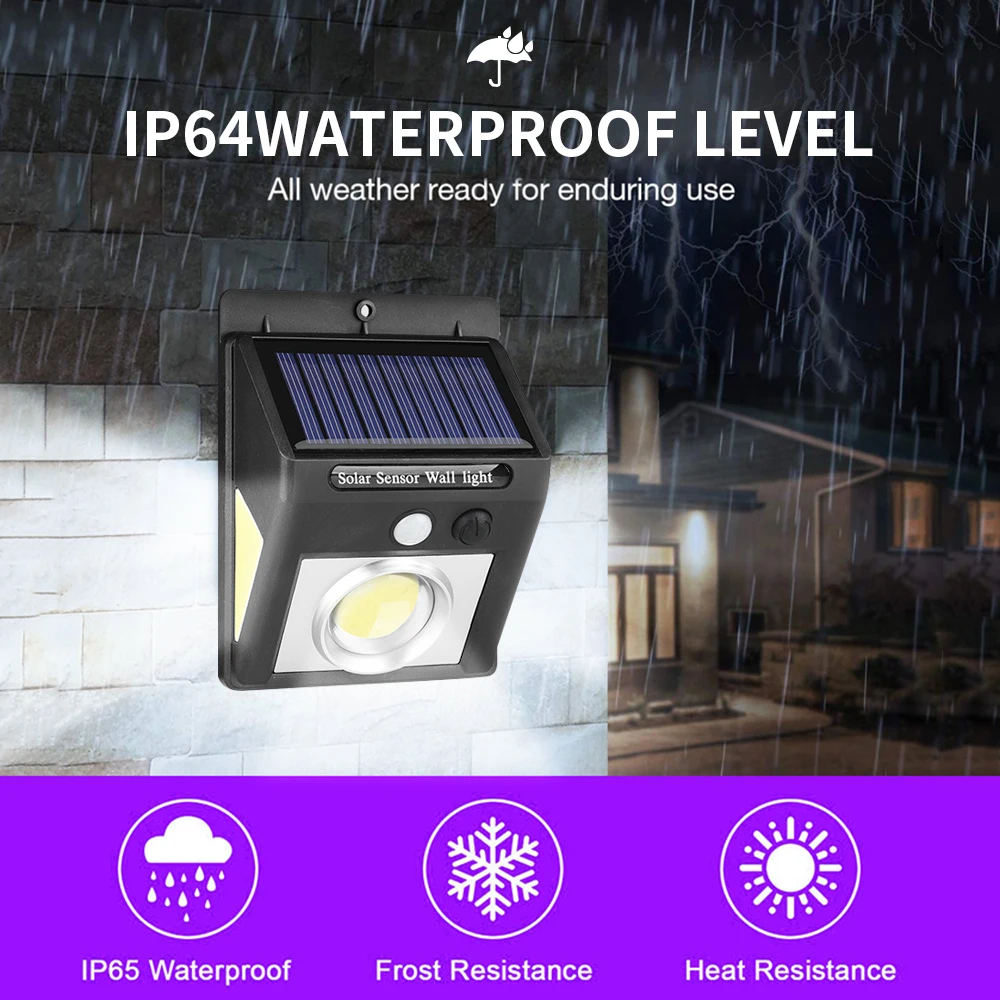 25/37/50/62LED Solar Powered Light Multi Modes Motion Sensor 1/2/4pcs Wall Lamp Outdoor Waterproof Garden Security Lamps | Освещение