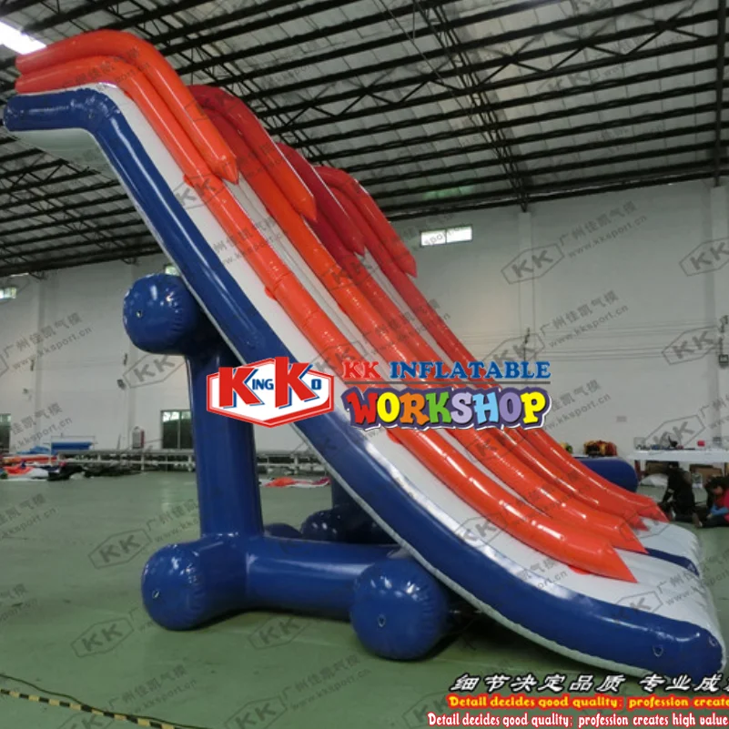 Надувная водная горка для взрослых морской парк развлечений надувная лодка