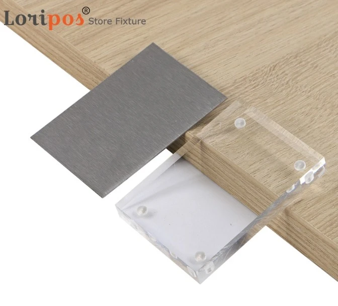

DIY Acrylic Transparent Photo Frame Rectangle Magnet Picture Frame High Quality Frames for Home Decor Birthday Gift Supply