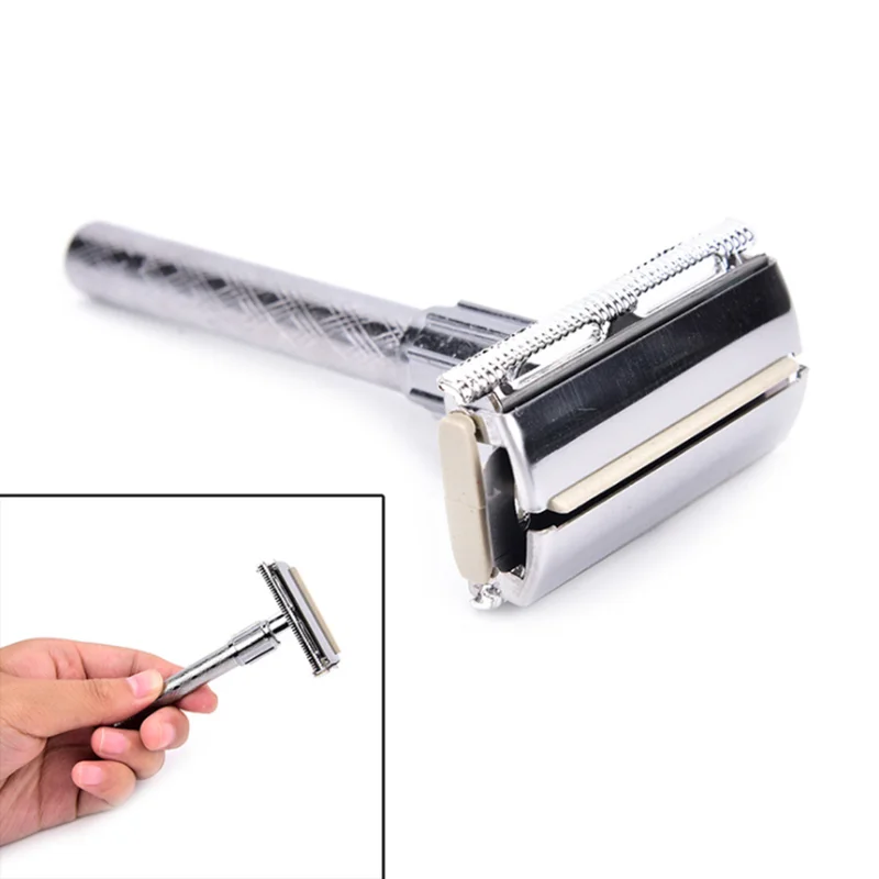 Lemonghua перьевая двойная бритва Высококачественная безопасная Мужская открытая |