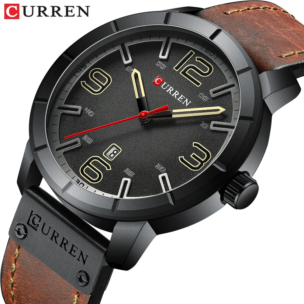 

Relogio Masculino CURREN Luxury Brand Analog Military Business Wristwatch with Date Men's Quartz Watch Mens Clock Relogio Homem