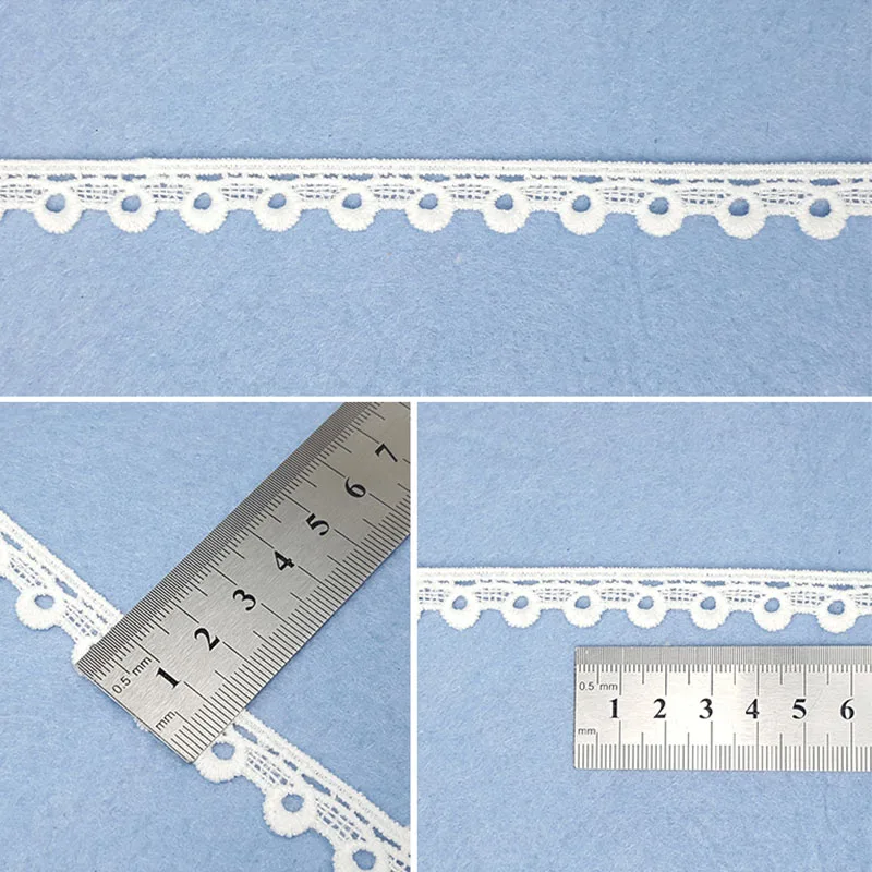 Тканая кружевная отделка DIY швейная занавеска Ремесло Украшение хлопковая