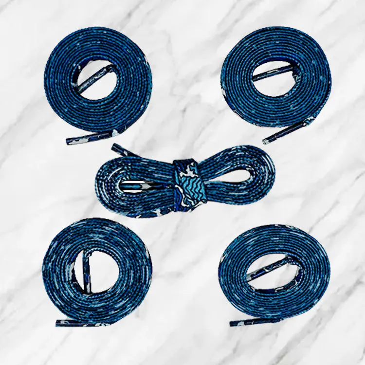 100 120cm sea wave printing begonia shoelace top trend is suitable for board shoes shoes canvas shoes high-top shoelace