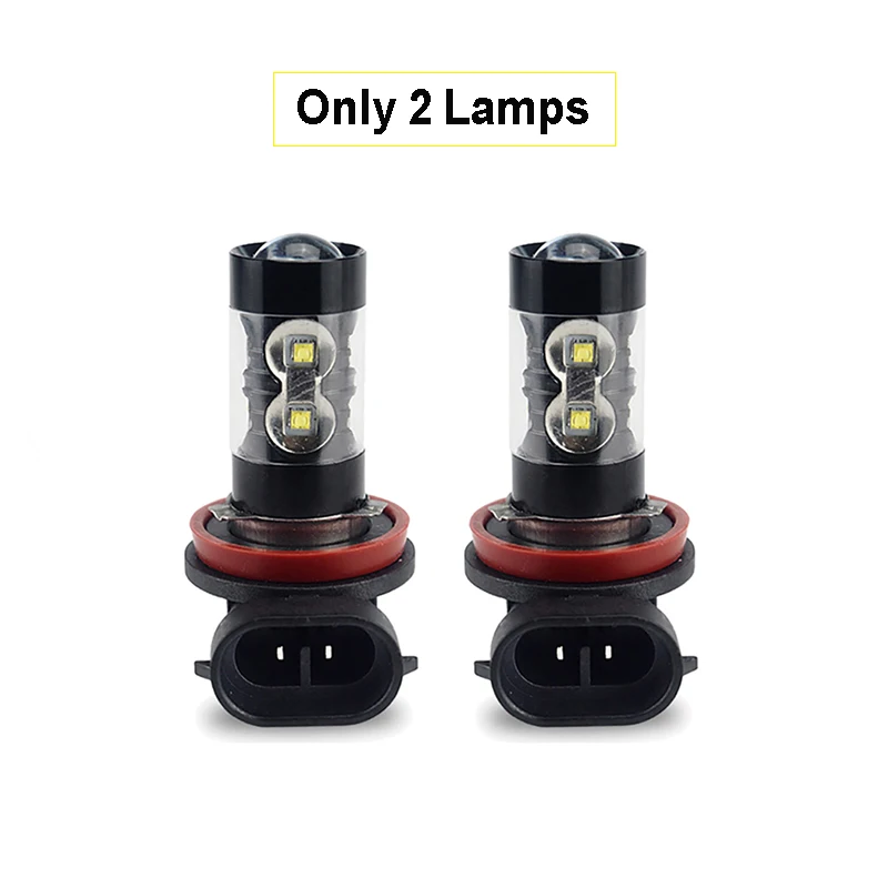 2x Canbus H9 H8 H11 светодиодный противотуманный свет лампы LED DRL лампы для VW Volkswagen Jetta Passat B5 B6 B7 Жук Golf 5 6 7 Touareg Touran Tiguan
