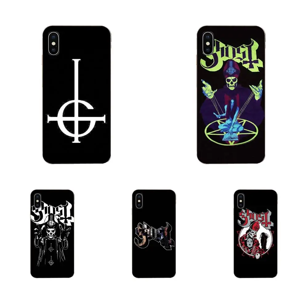 Ghost Band для Galaxy Alpha Note 10 Pro A10 A20 A20E A30 A40 A50 A60 A70 A80 A90 M10 M20 M30 M40 резиновый чехол