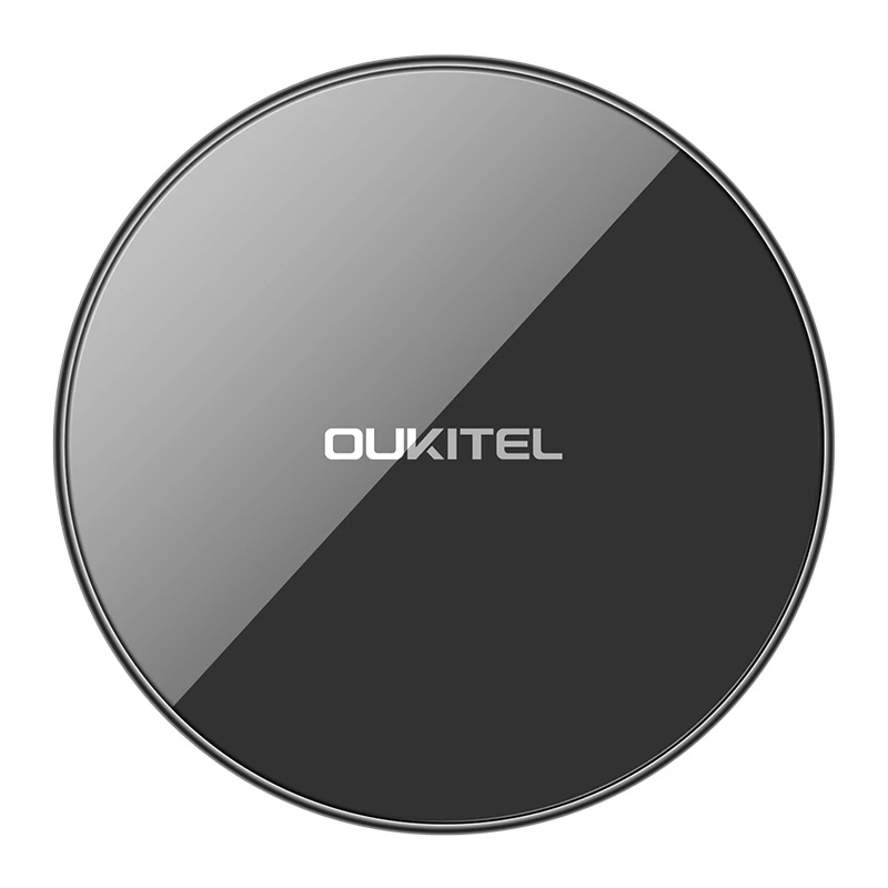 OUKITEL S1 10 Вт Ультра тонкая двойная катушка Qi Беспроводное зарядное устройство