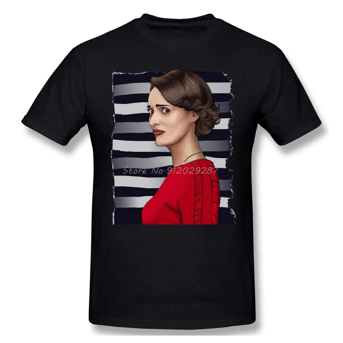 

Fashion Chatty Wednesdays Humor Shirt Design Comedy Fleabag British TV Series TShirt Cotton Camiseta Men T-Shirt