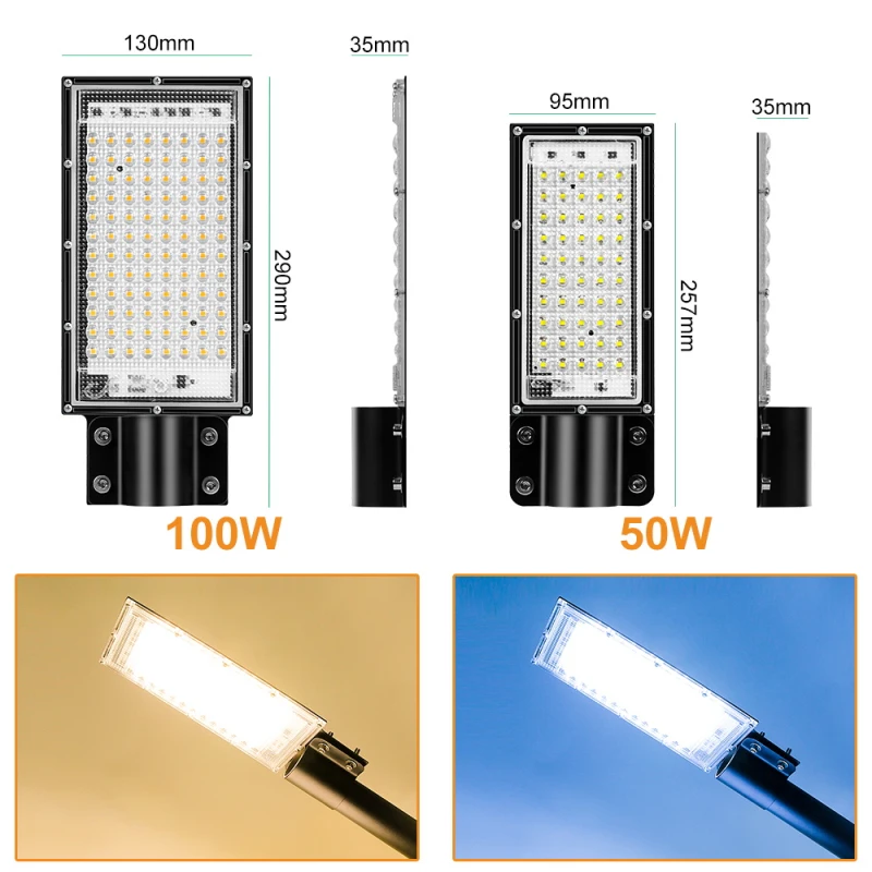 

50/100W Led Flood Light AC 220V 230V 240V Outdoor Floodlight Spotlight IP65 Waterproof LED Street Lamp Landscape Lighting