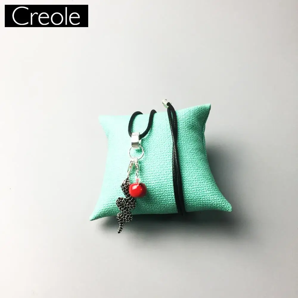 Ожерелье змея и яблоко модный подарок для женщин европейский стиль сердце Rebel 925