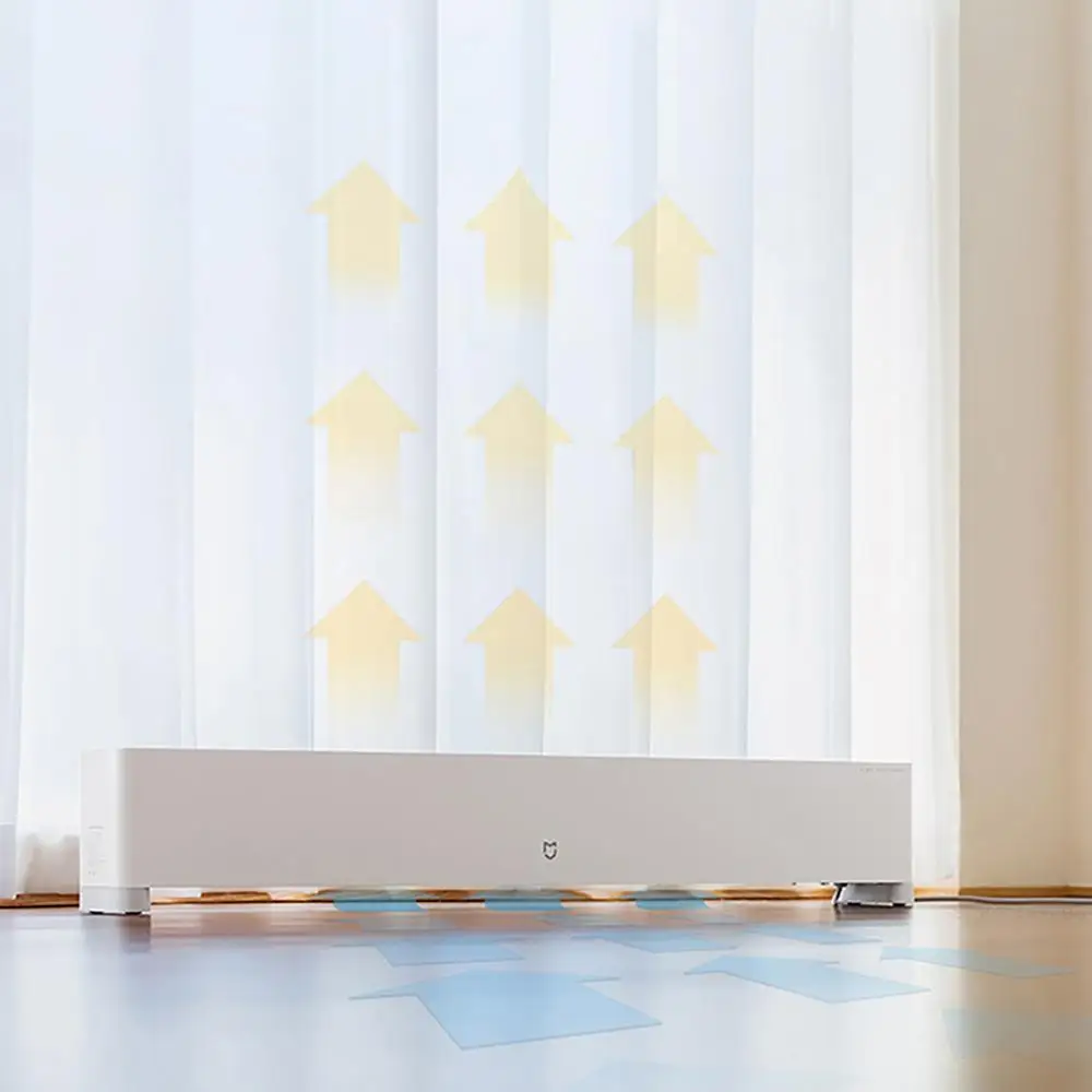Плинтус XIAOMI MIJIA 2200 Вт водозащита IPX4 контроль температуры управление через