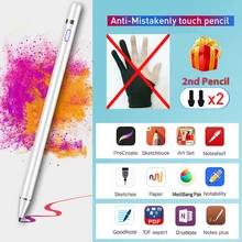 Для Apple Pencil 1 2 стилус для ipad Pro 11 12,9 9,7 Air 3 10,5 Mini 5 ipad 10,2 ручка для рисования без задержки