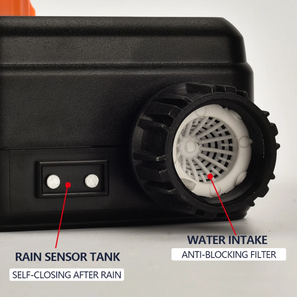 

Digital Irrigation Timer With Rain Auto Sensor Function Watering Device 9 Groups Settings Micro-spray Irrigation Automatic