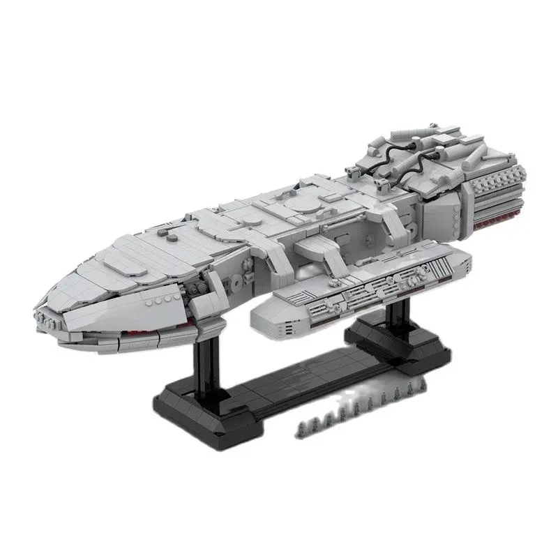 

MOC Battlestaes Galactica Model Classic Scene Collection Accessories DIY Making Spaceship Children's Educational Toys Gifts
