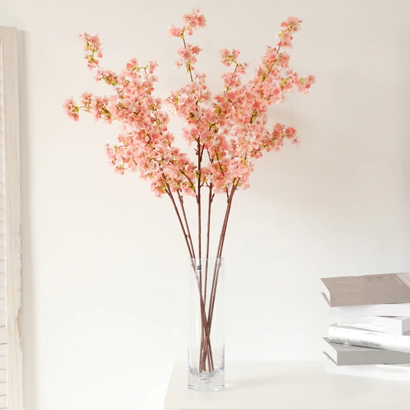 

Artificial cherry blossom wedding arrangement holiday shop window coffee table dining table decoration flower arrangement