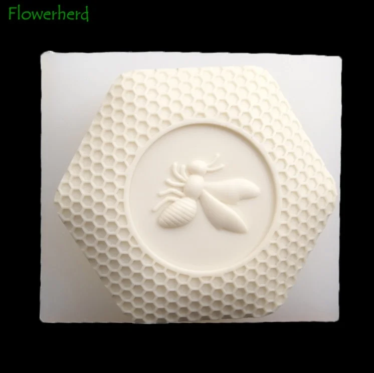 Вафельная Ткань силиконовые формы мыло с изображением пчелы пресс-форм Еда Класс