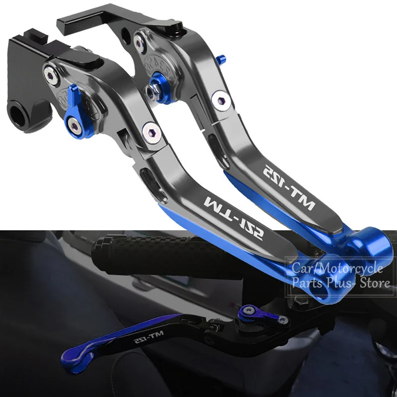 

For YAMAHA MT125 MT 125 MT-125 2015-2018 CNC MT-125 Motorcycle Accessories Folding Extendable Adjustable Brakes Clutch Levers