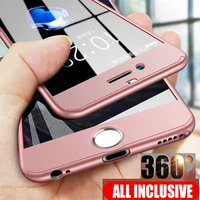 360 degrees full cover phone case for iphone 11 12 pro max 7 7plus 8 8plus 6 6s 5 5s x xs max xr se 2020 front back protection