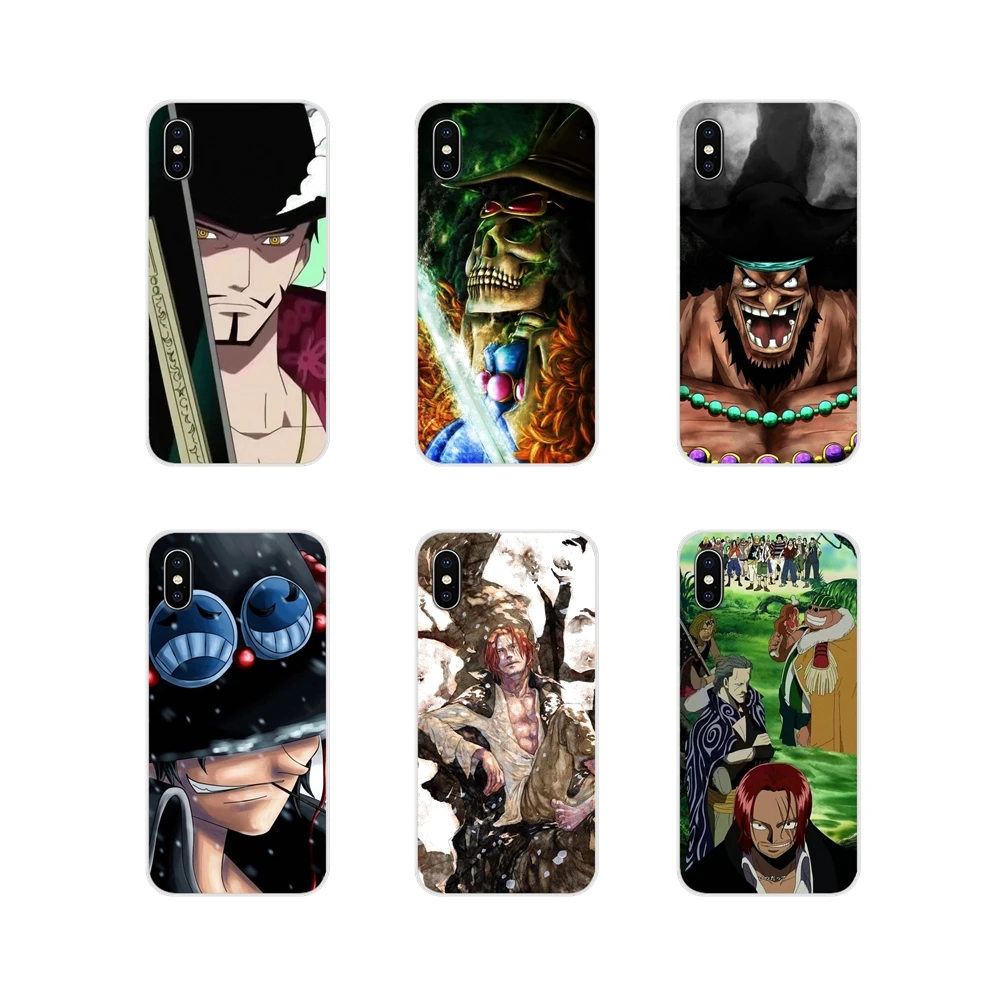 Мягкая прозрачная оболочка покрывает один кусок четыре императора shanks для Xiaomi