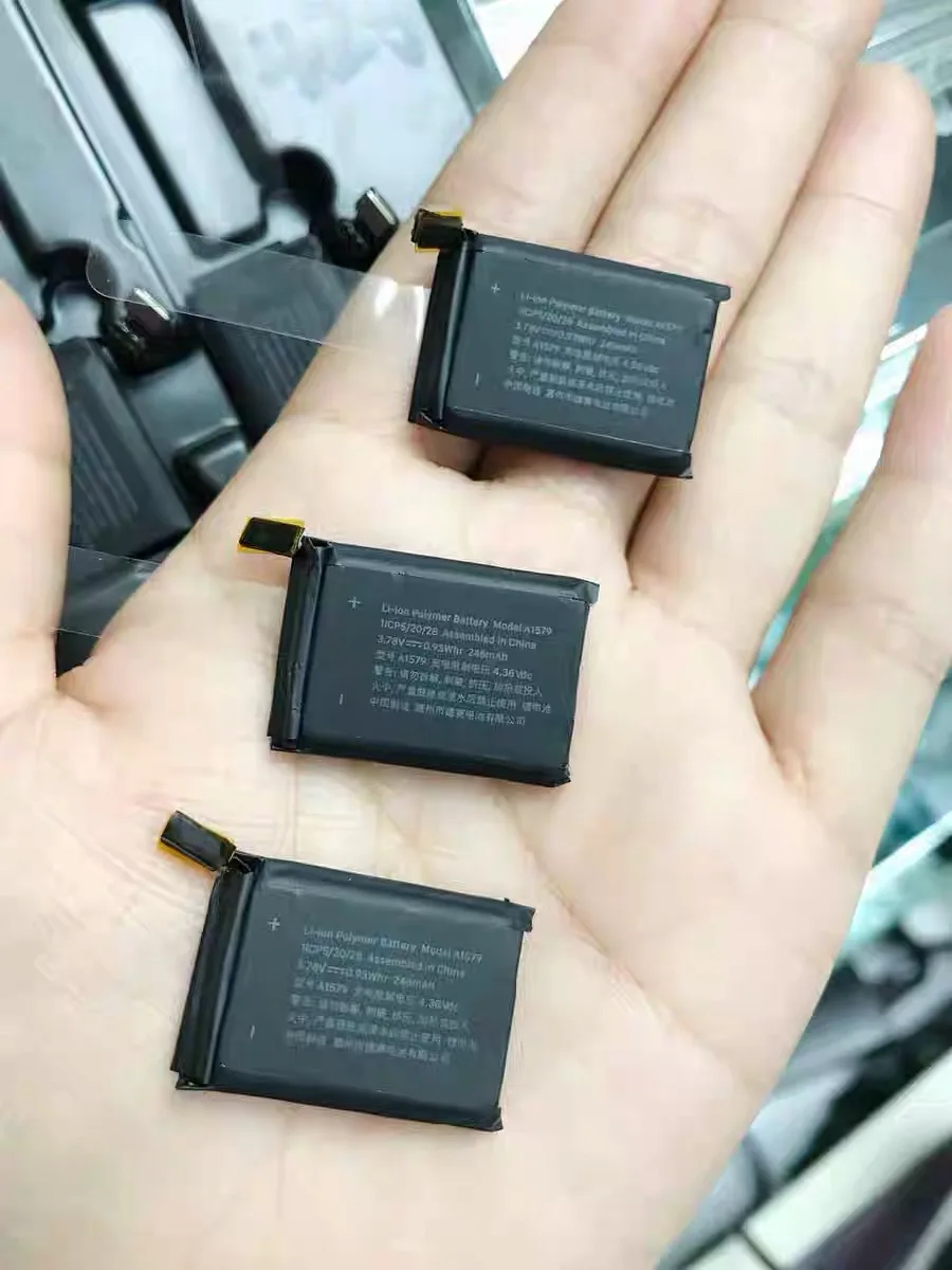 Протестированный идеальный оригинальный аккумулятор 246 мАч для Apple watch 42 мм серии