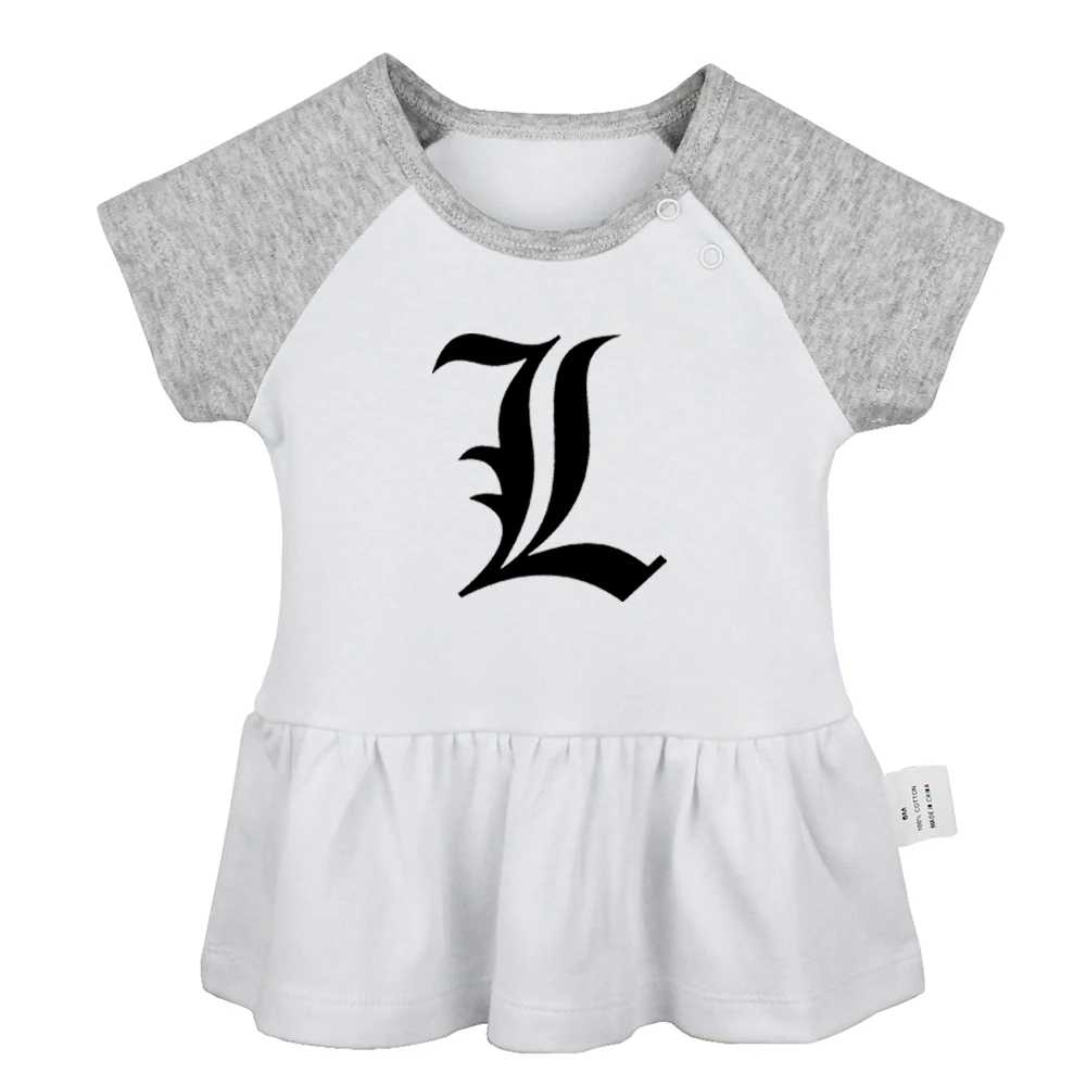 Платья для новорожденных девочек с рисунком аниме Знак смерти Skrillex DJ Fans Sonny John Moore