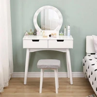 new nordic dressing table bedroom storage cabinet modern simple makeup table for bedroom dressers vanity desk with light mirror